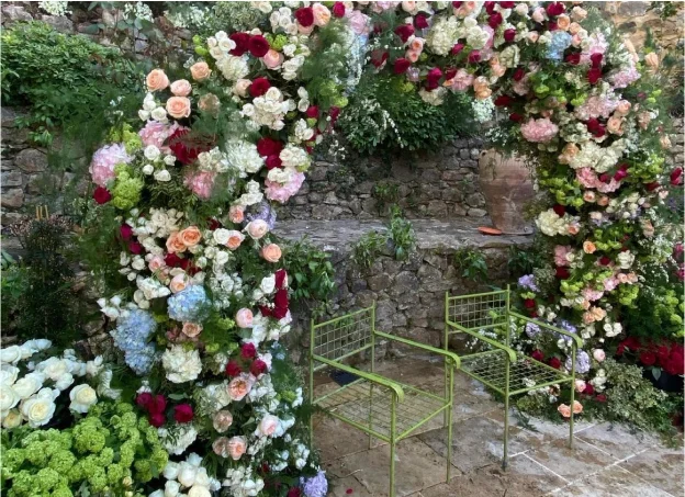 Décoration florale pour Mariage à Toulouse (31), par le Fleuriste Brin de Paille
